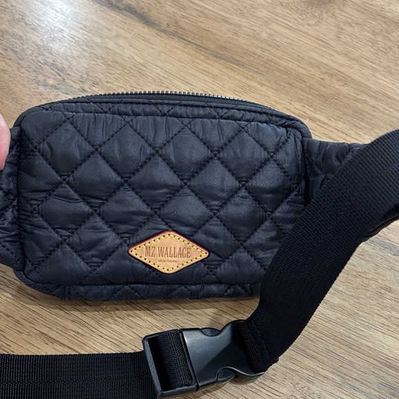 MZ Wallace Quilted Black Belt Bag - Picture 3 of 3